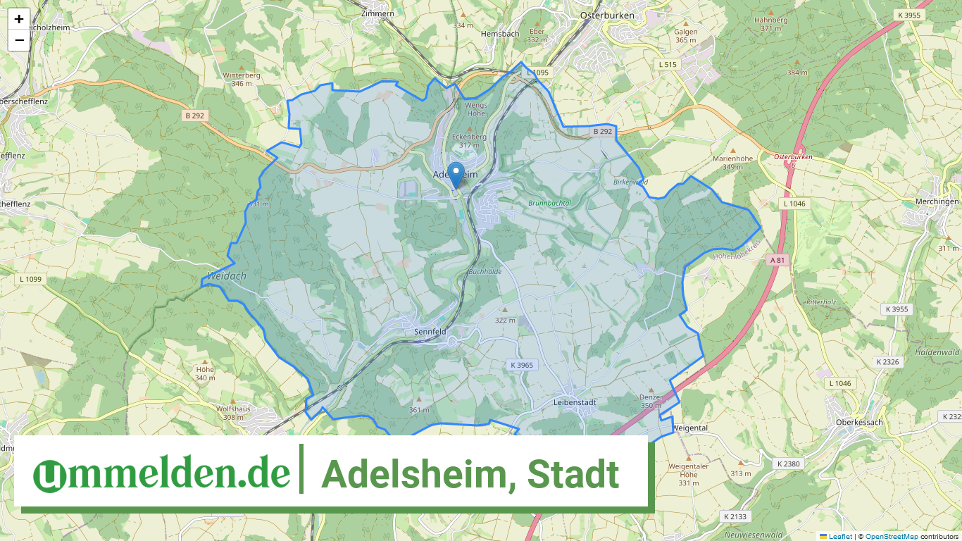 082255009001 Adelsheim Stadt