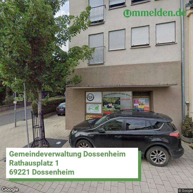 082260012012 streetview amt Dossenheim