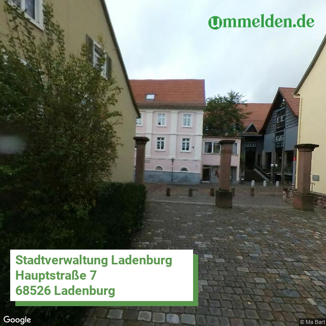 082260038038 streetview amt Ladenburg Stadt