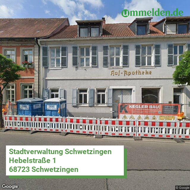 082260084084 streetview amt Schwetzingen Stadt