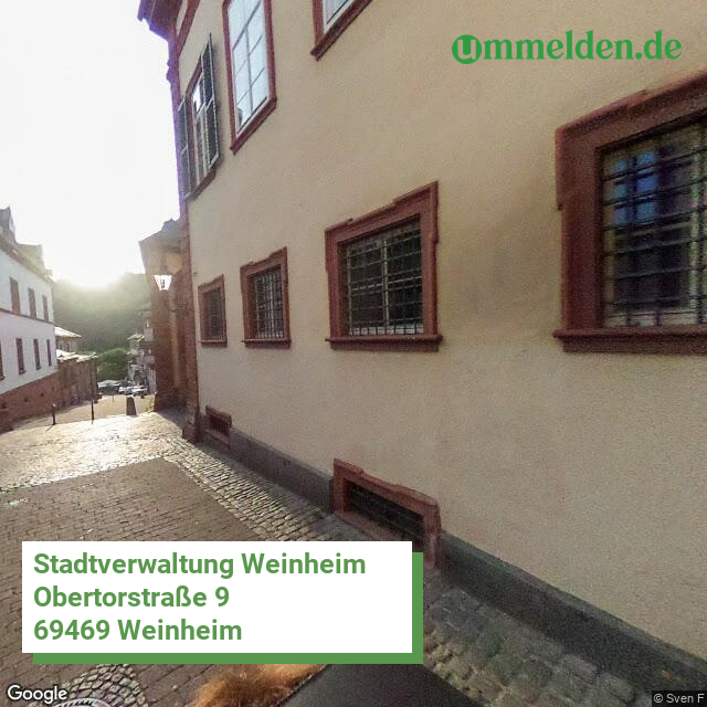 082260096096 streetview amt Weinheim Stadt