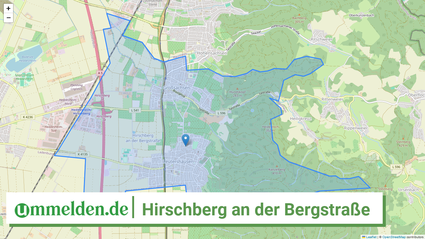 082260107107 Hirschberg an der Bergstrasse