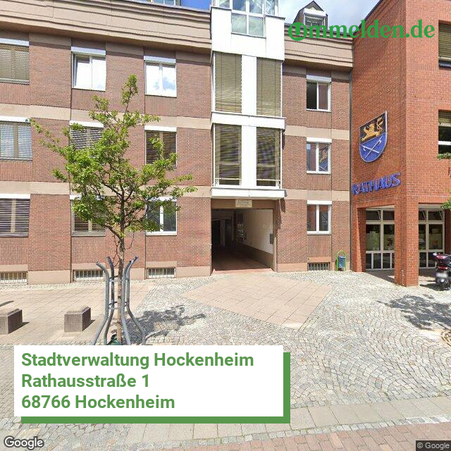 082265004032 streetview amt Hockenheim Stadt