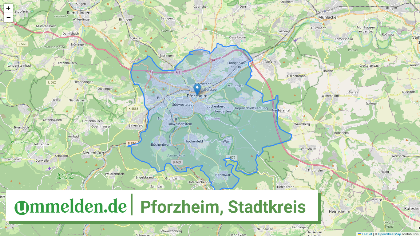08231 Pforzheim Stadtkreis