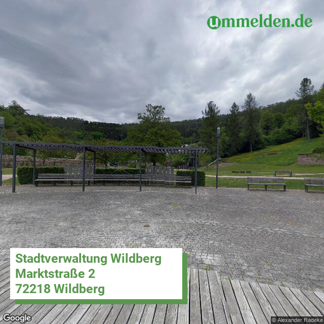 082350080080 streetview amt Wildberg Stadt