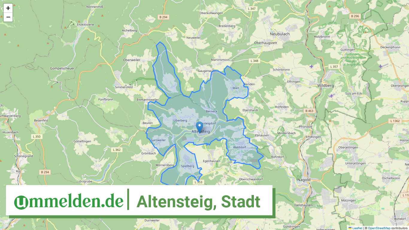 082355001006 Altensteig Stadt