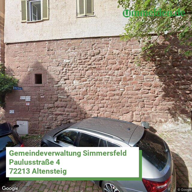 082355001066 streetview amt Simmersfeld