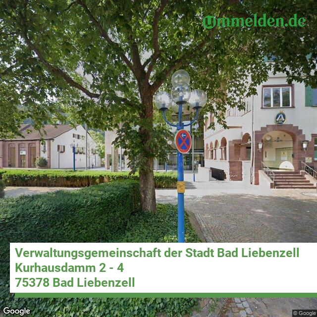082355004 streetview amt Verwaltungsgemeinschaft der Stadt Bad Liebenzell