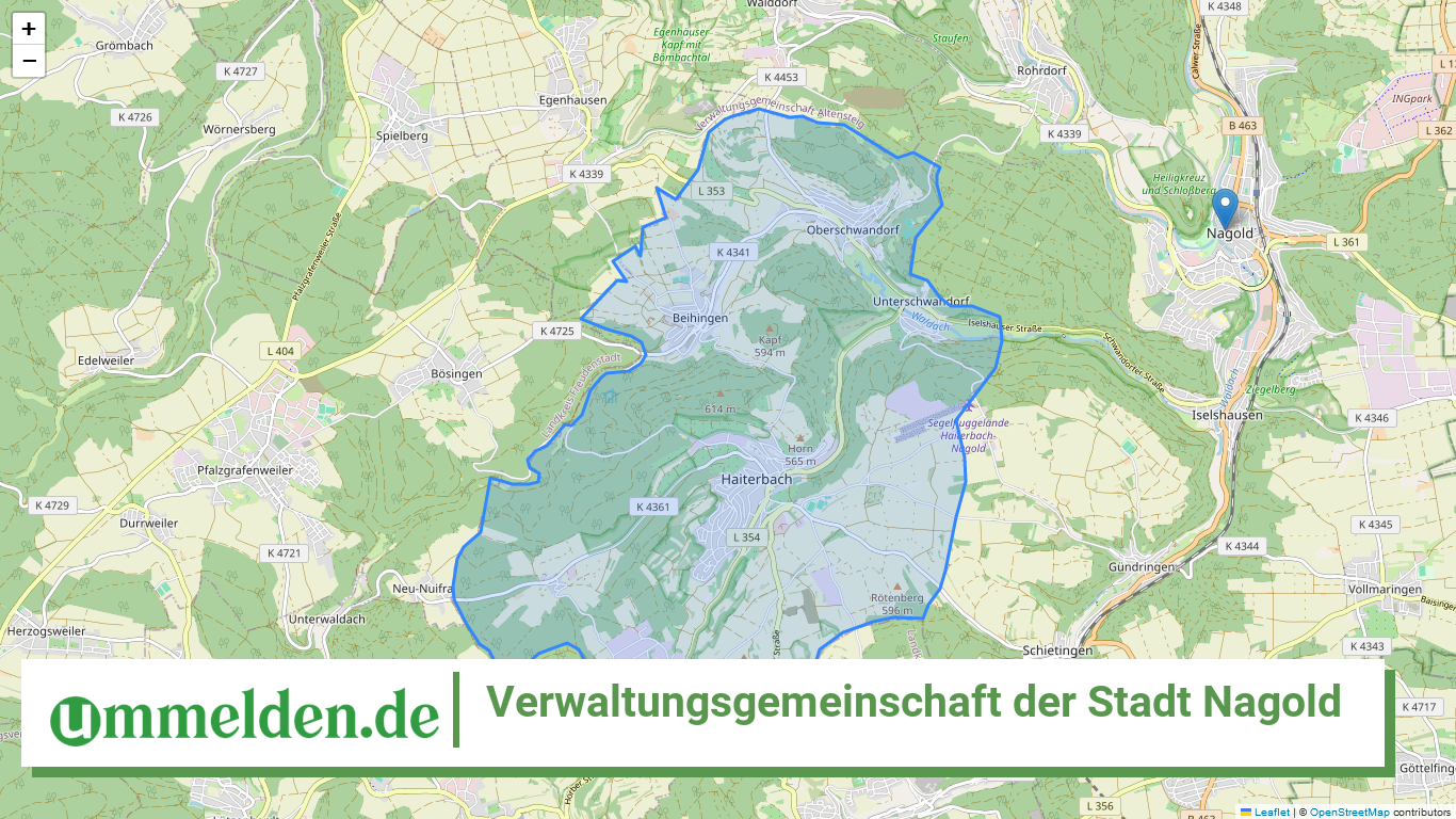 082355007 Verwaltungsgemeinschaft der Stadt Nagold