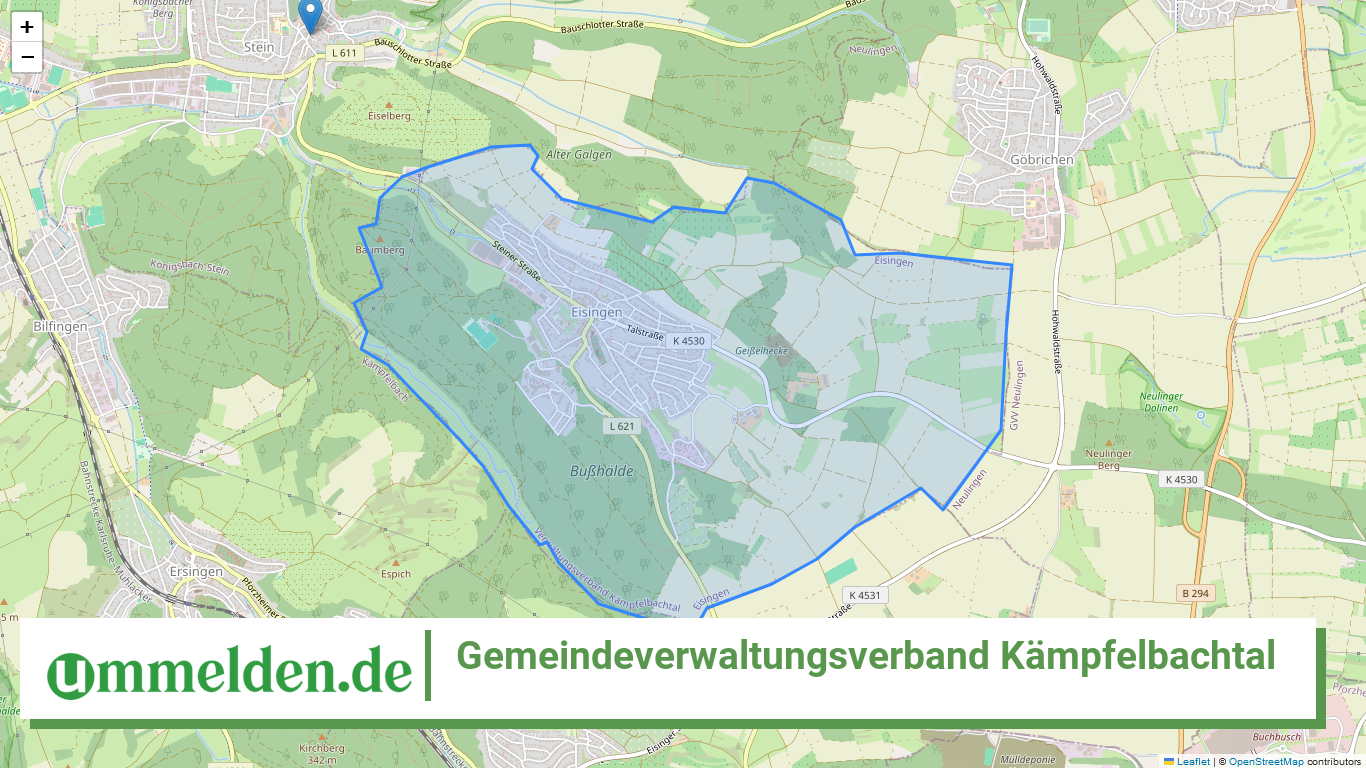 082365002 Gemeindeverwaltungsverband Kaempfelbachtal