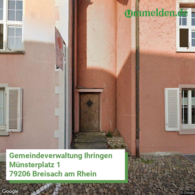 083155002059 streetview amt Ihringen