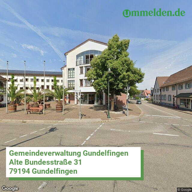 083155005047 streetview amt Gundelfingen