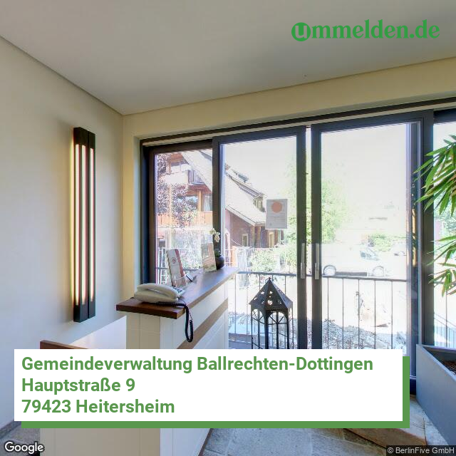 083155006008 streetview amt Ballrechten Dottingen