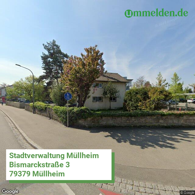 083155012074 streetview amt Muellheim Stadt