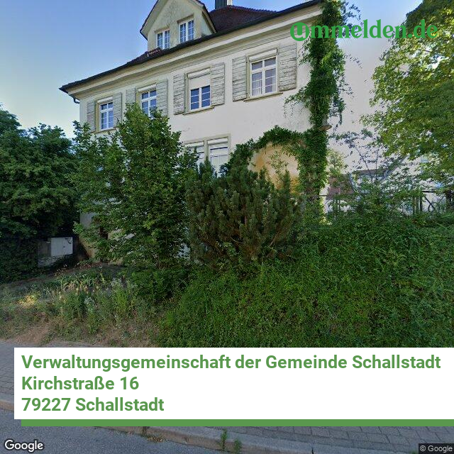 083155014 streetview amt Verwaltungsgemeinschaft der Gemeinde Schallstadt