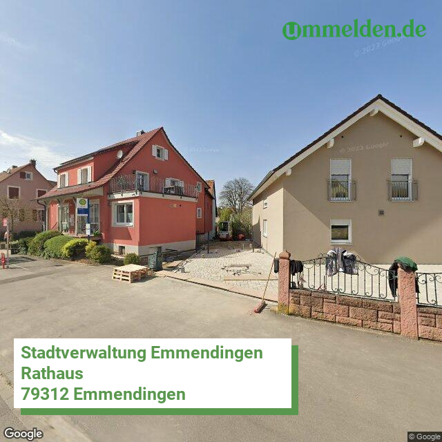 083165003011 streetview amt Emmendingen Stadt