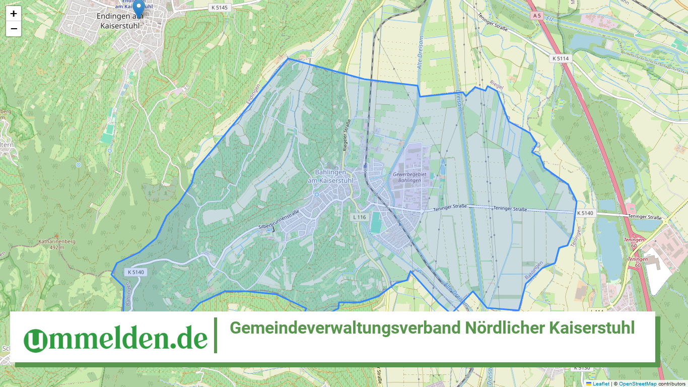 083165005 Gemeindeverwaltungsverband Noerdlicher Kaiserstuhl