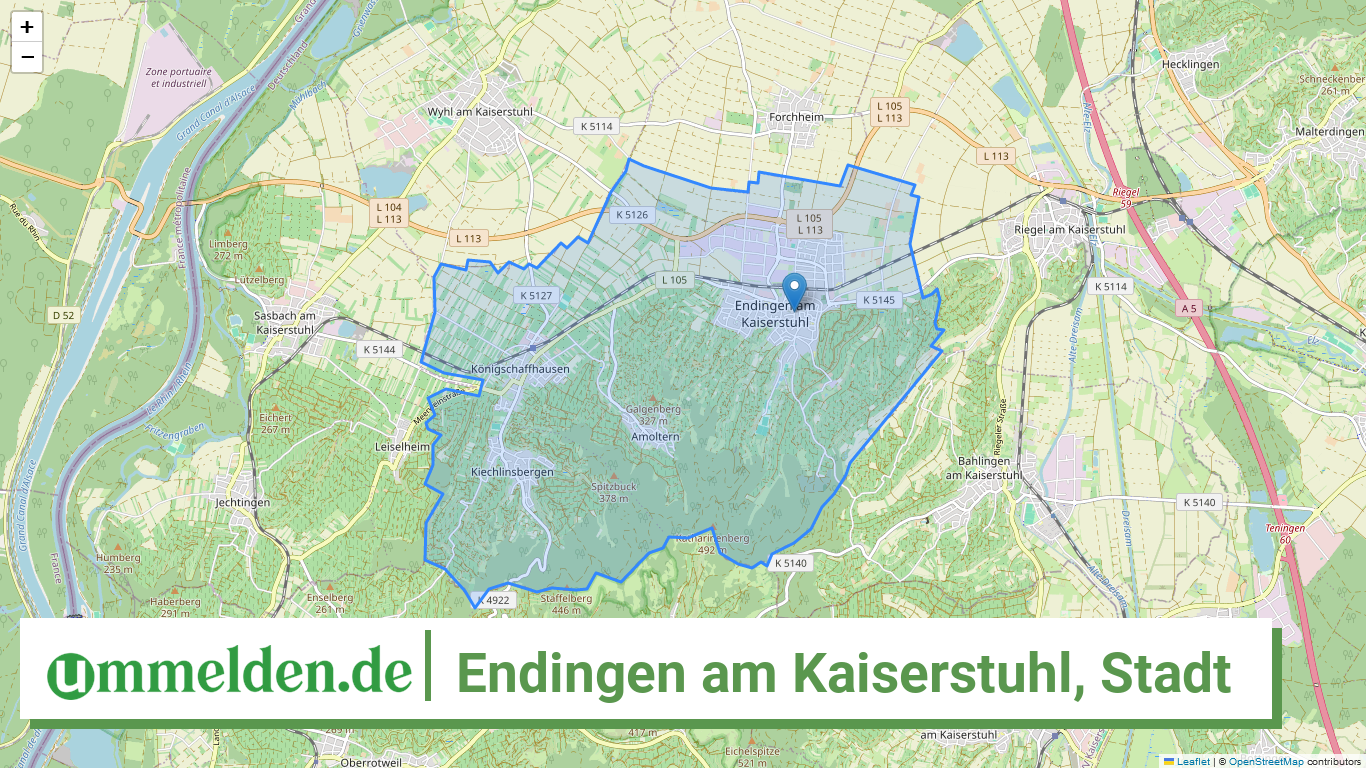 083165005012 Endingen am Kaiserstuhl Stadt