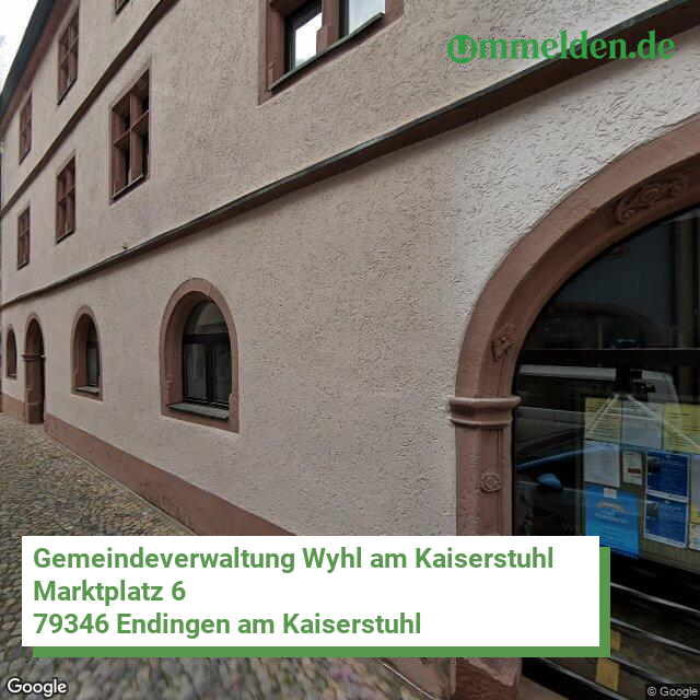 083165005051 streetview amt Wyhl am Kaiserstuhl