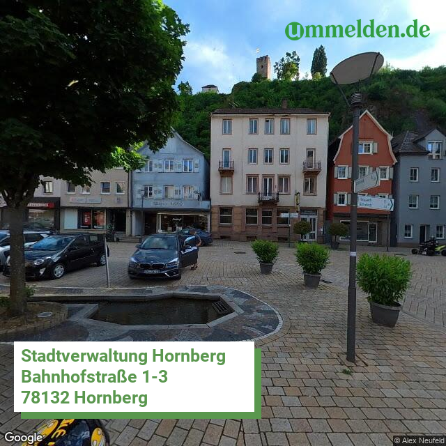 083170051051 streetview amt Hornberg Stadt