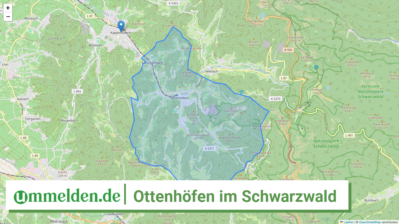 083175006102 Ottenhoefen im Schwarzwald