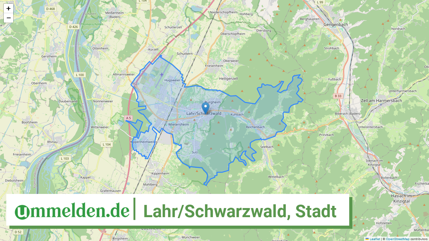 083175007065 Lahr Schwarzwald Stadt