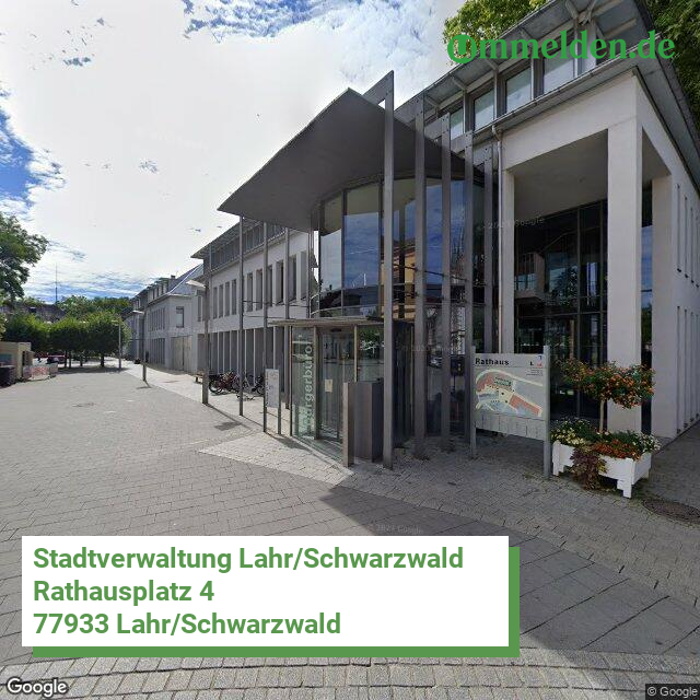083175007065 streetview amt Lahr Schwarzwald Stadt