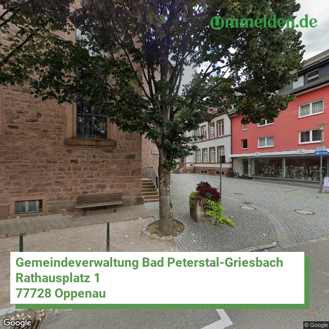 083175008008 streetview amt Bad Peterstal Griesbach