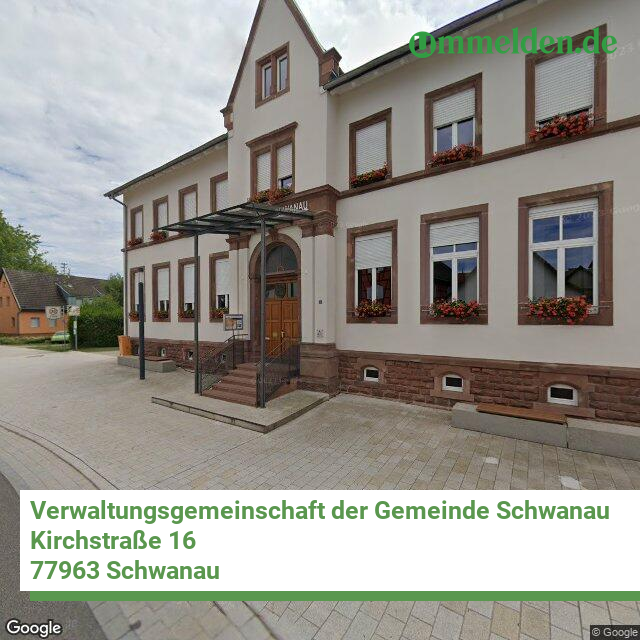 083175012 streetview amt Verwaltungsgemeinschaft der Gemeinde Schwanau