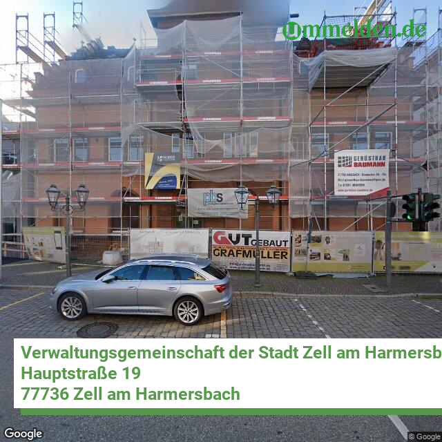 083175014 streetview amt Verwaltungsgemeinschaft der Stadt Zell am Harmersbach