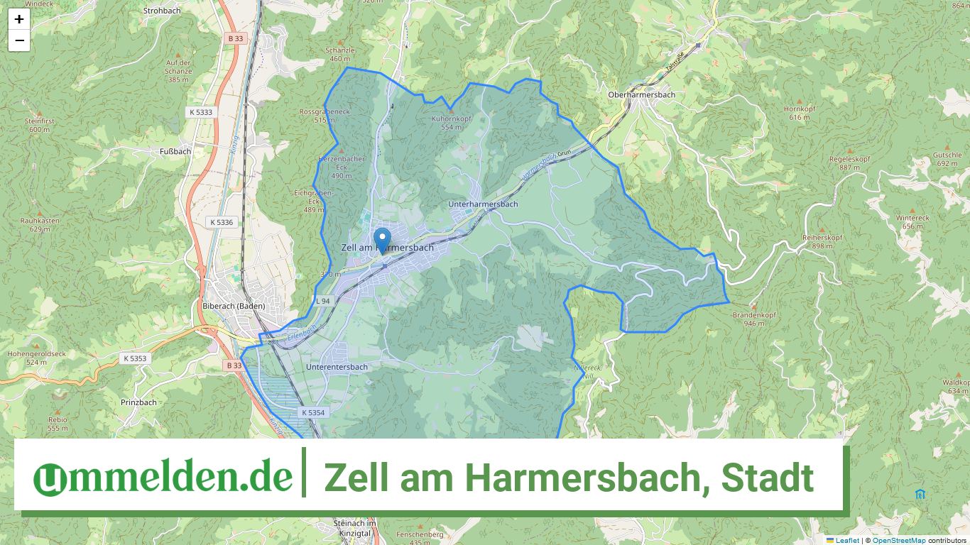 083175014146 Zell am Harmersbach Stadt