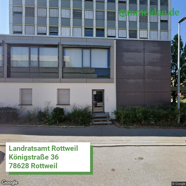 08325 streetview amt Rottweil