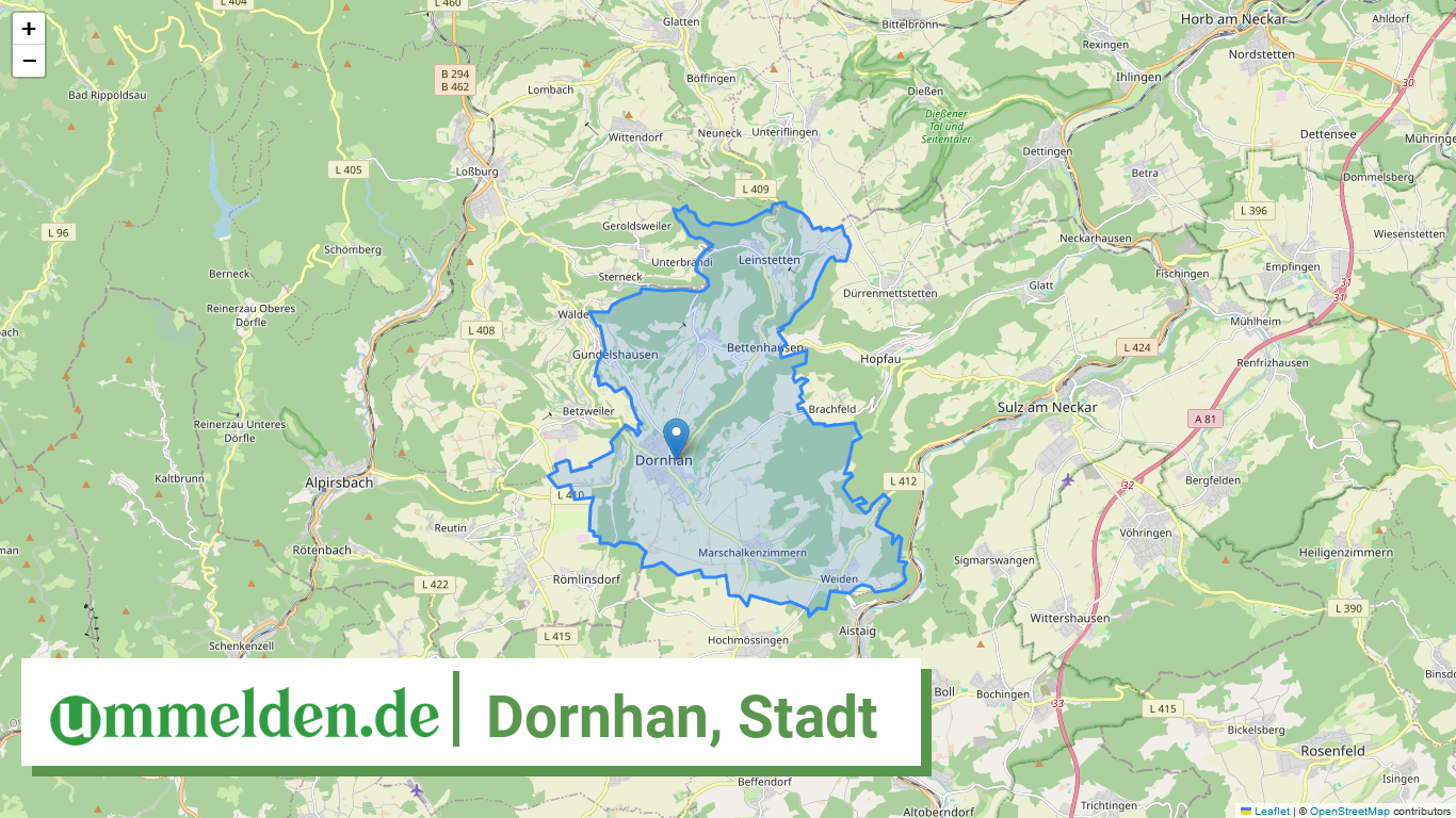 083250012012 Dornhan Stadt