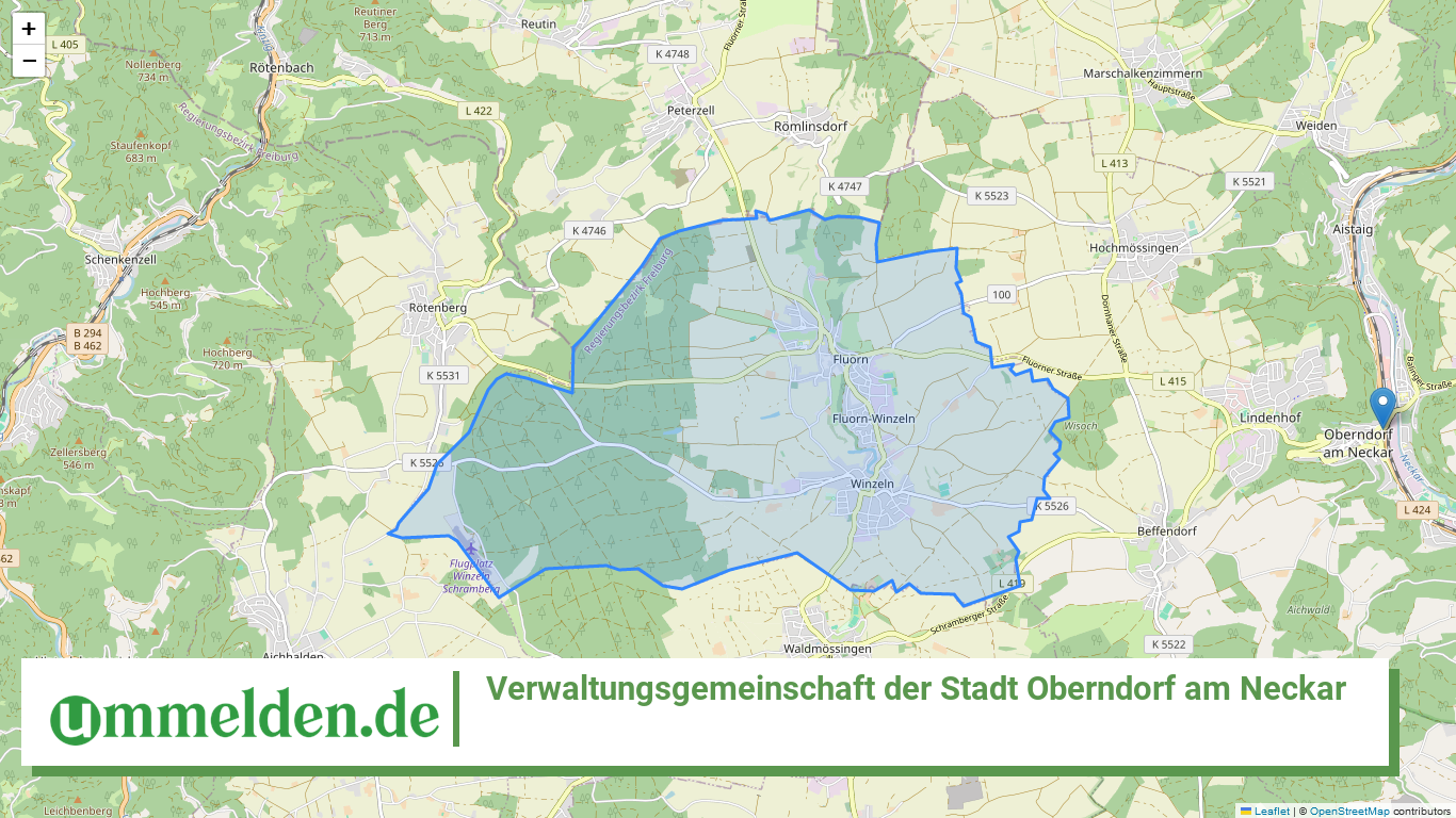 083255002 Verwaltungsgemeinschaft der Stadt Oberndorf am Neckar