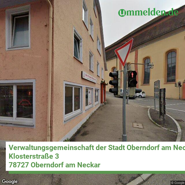083255002 streetview amt Verwaltungsgemeinschaft der Stadt Oberndorf am Neckar