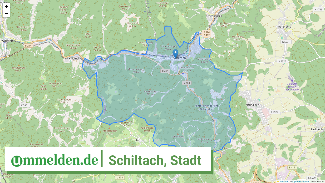 083255004051 Schiltach Stadt