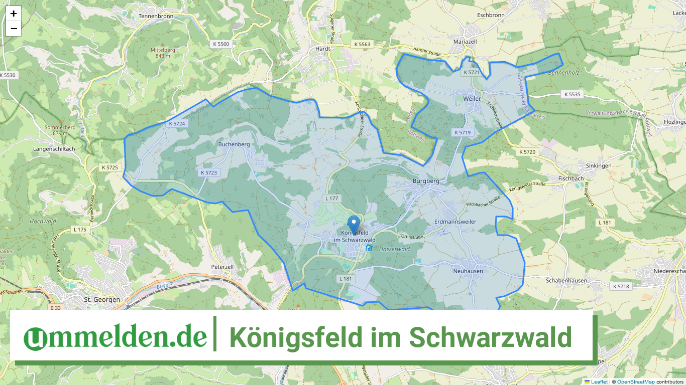 083260031031 Koenigsfeld im Schwarzwald