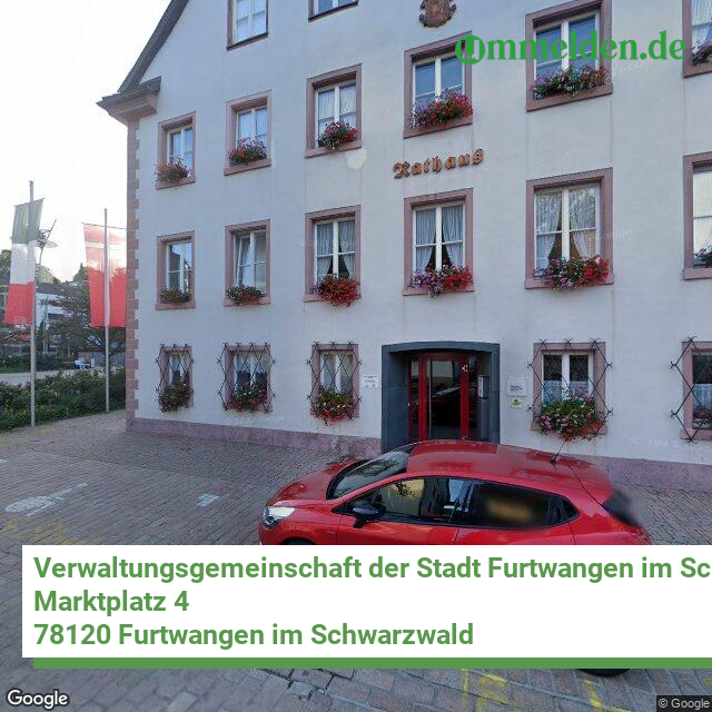 083265002 streetview amt Verwaltungsgemeinschaft der Stadt Furtwangen im Schwarzwald
