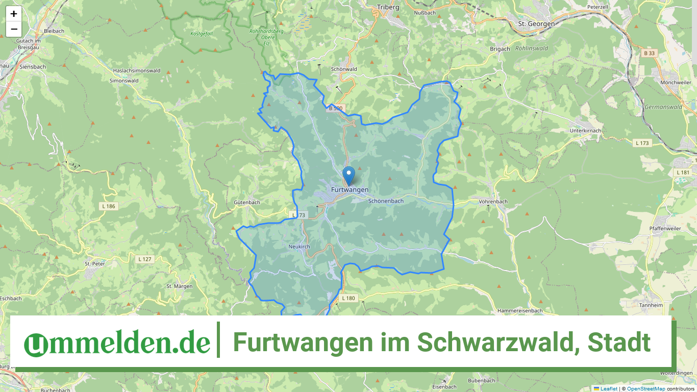 083265002017 Furtwangen im Schwarzwald Stadt