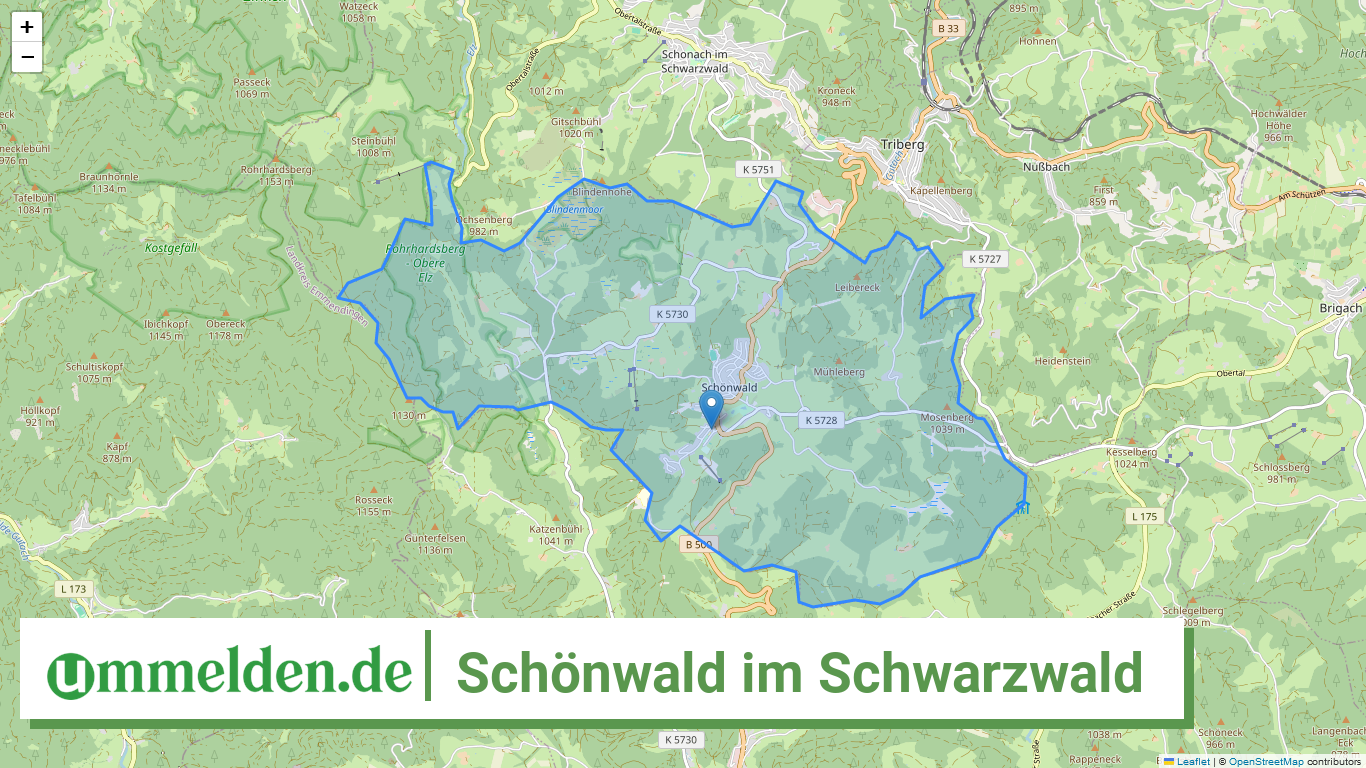 083265003054 Schoenwald im Schwarzwald