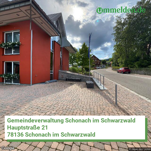 083265003055 streetview amt Schonach im Schwarzwald