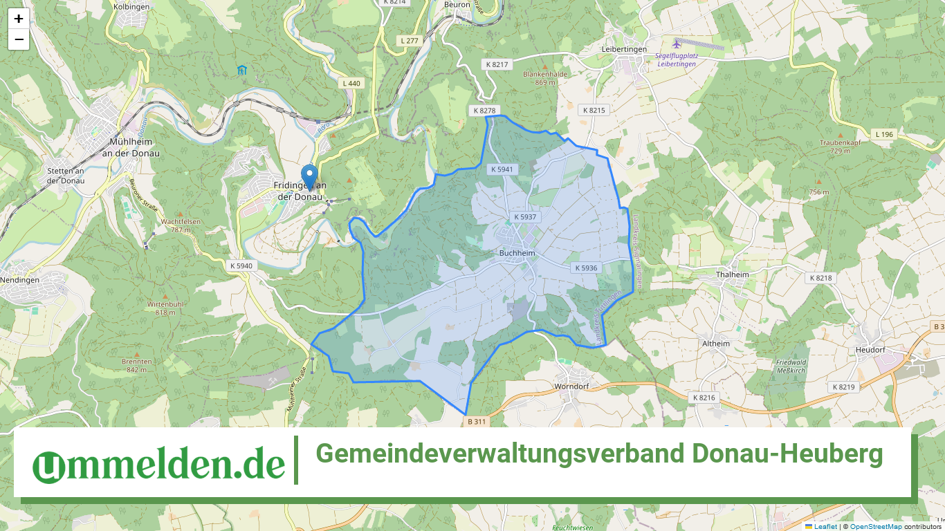 083275001 Gemeindeverwaltungsverband Donau Heuberg