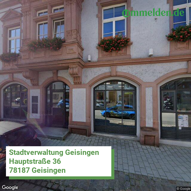 083275003018 streetview amt Geisingen Stadt