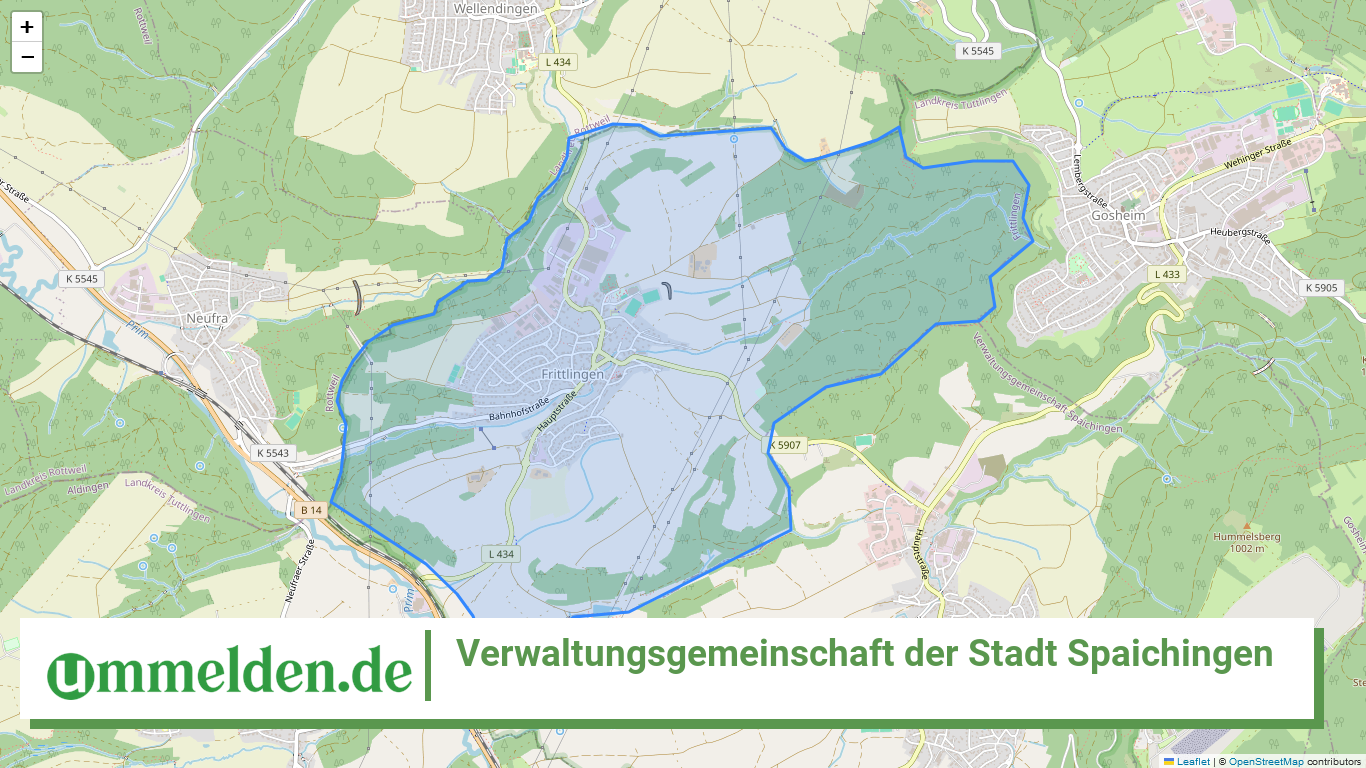 083275004 Verwaltungsgemeinschaft der Stadt Spaichingen