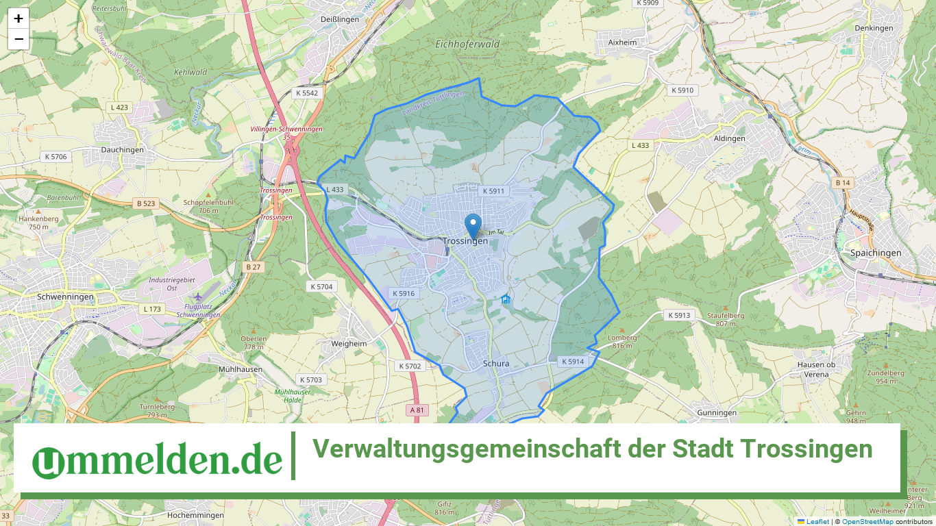 083275005 Verwaltungsgemeinschaft der Stadt Trossingen