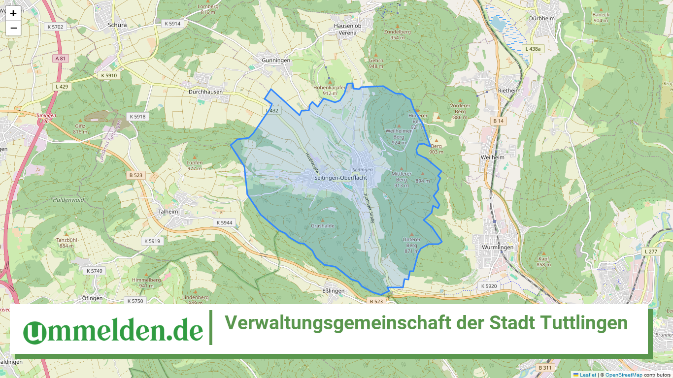 083275006 Verwaltungsgemeinschaft der Stadt Tuttlingen