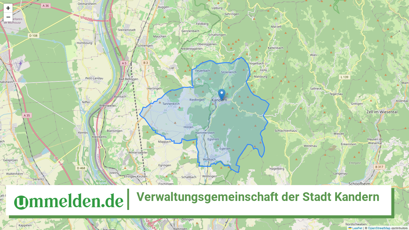 083365001 Verwaltungsgemeinschaft der Stadt Kandern