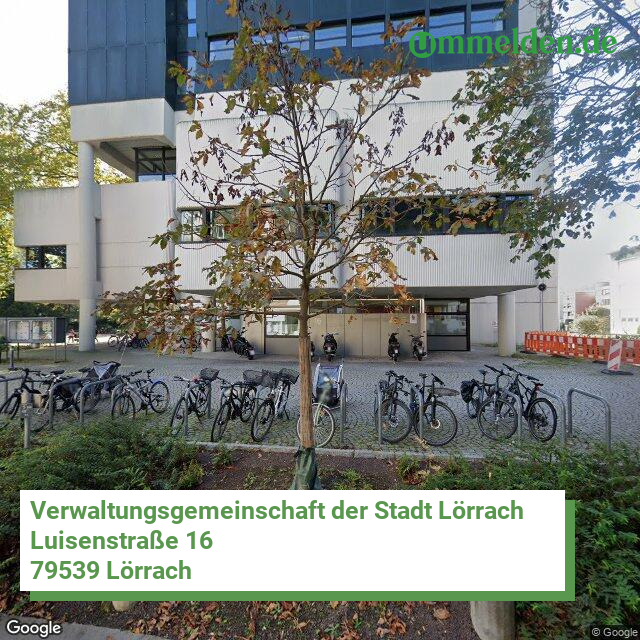083365003 streetview amt Verwaltungsgemeinschaft der Stadt Loerrach