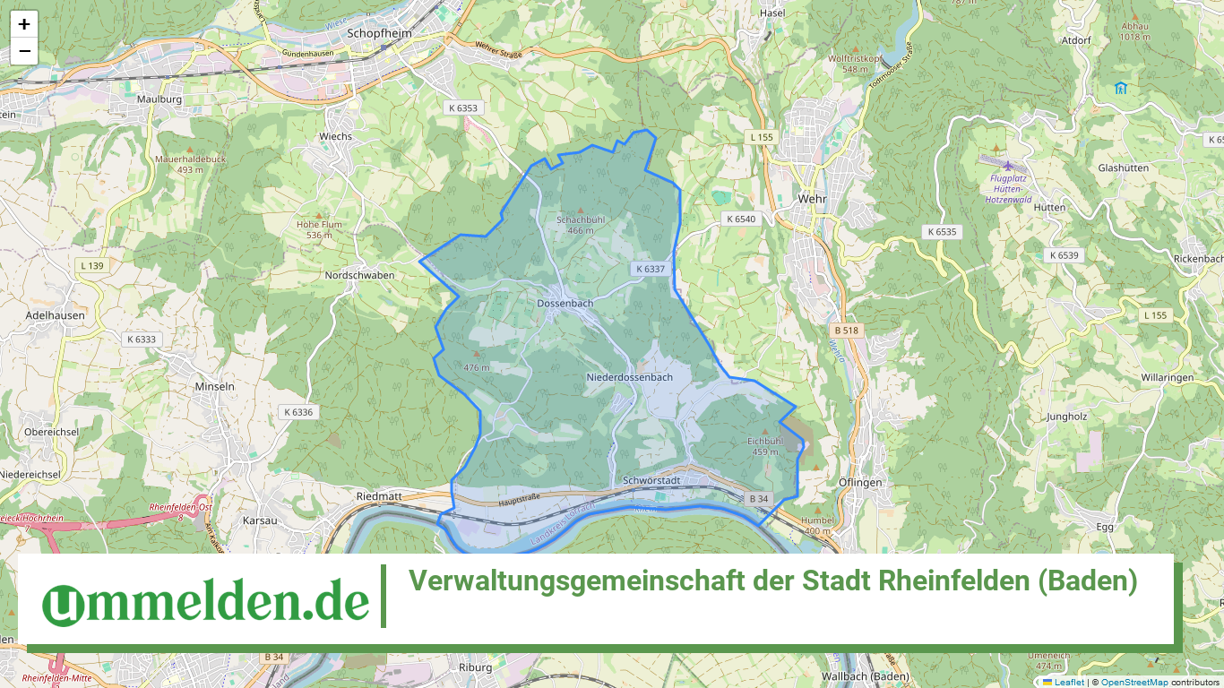 083365004 Verwaltungsgemeinschaft der Stadt Rheinfelden Baden