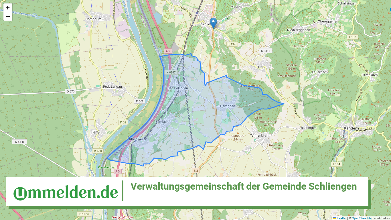 083365005 Verwaltungsgemeinschaft der Gemeinde Schliengen